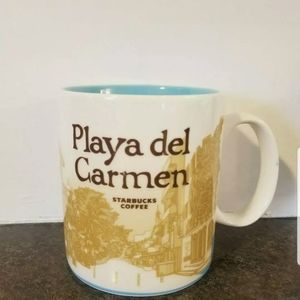 Starbucks Playa Del Carmen Mexico Global Icon 16 Oz Collectible Mug